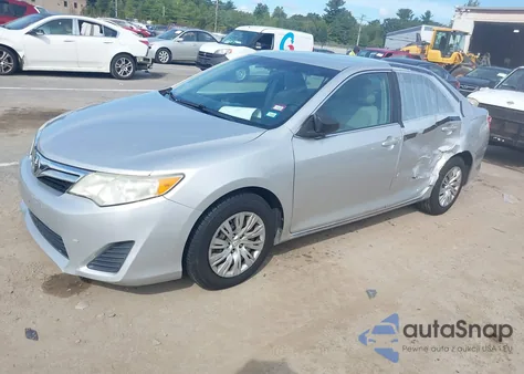 2012 Toyota Camry Le z USA, uszkodzony, nr VIN 4T4BF1FK7CR190433